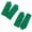 Green, variant on Red Women Stretchy Spandex Short Gloves 2 Pairs for Cosplay Party Banquet Uniform Parade