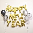 thumbnail image 2 of Efavormart 16" Shinny Gold Foil Balloons Letter Balloons For Wedding Party Decorations Graduation New Year Eve Party Supplies - N, 2 of 9