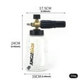 thumbnail image 2 of JUNGLEFLASH 1L Foam Sprayer for Car Wash Garden Cleaning & Boat Wash 1/4in Quick Connect 3600PSI High Pressure Washer Foam Cannon, 2 of 5