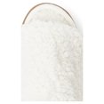 thumbnail image 6 of Dearfoams Cozy Comfort Women's Teddy Pile Open Toe Scuff Slippers, 6 of 8