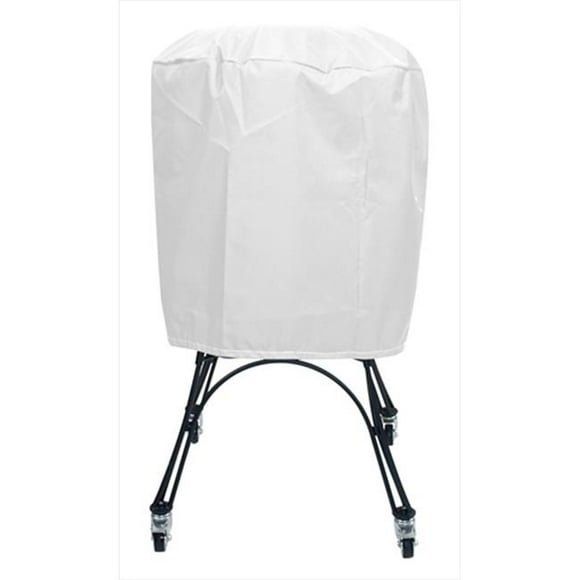 KoverRoos 13061 Weathermax X-Large Smoker Cover&#44; White - 24 Dia x 34 H in.