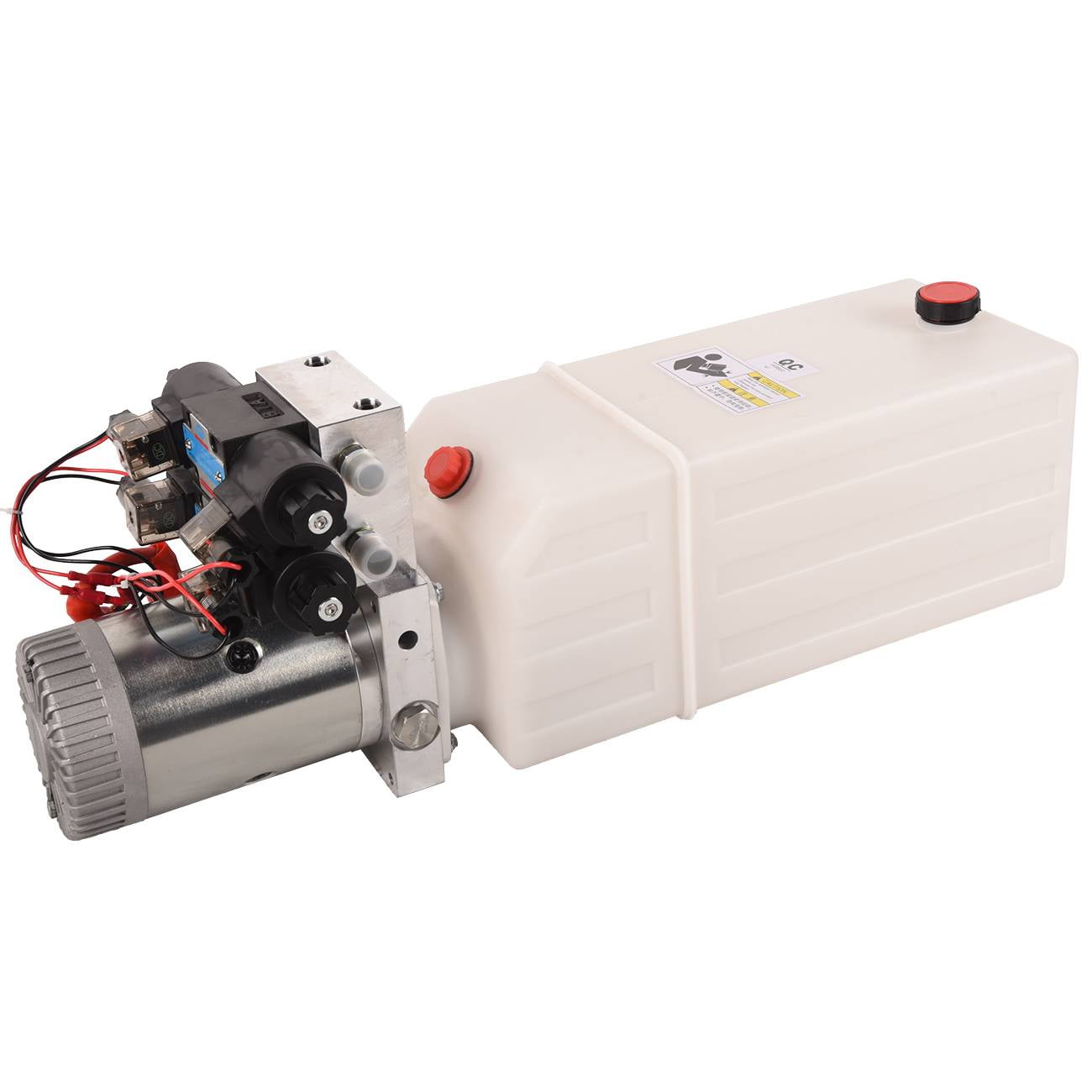 Buy TOPAZ Hydraulic Pump 8 Quart 2 Gallon Hydraulic Power Unit Double