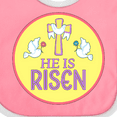 thumbnail image 4 of Inktastic He is Risen for Easter Boys or Girls Baby Bib, 4 of 4