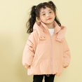 thumbnail image 5 of Lmnyox Puffer Jackets for Kids Thermal Plain Full Zip Hooded Puffy Coats Casual Long Sleeve Outdoor Jackets, 5 of 7