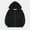 Black, variant on Toddler Kids Boys Girls Hooded Jacket Long Sleeve Full Zipper Lightweight Thin Jackets with Pockets Casual Solid Color Sweatshirts