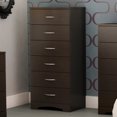 thumbnail image 1 of South Shore Step One 6-Drawer Chest for Adult, in Chocolate, 1 of 9