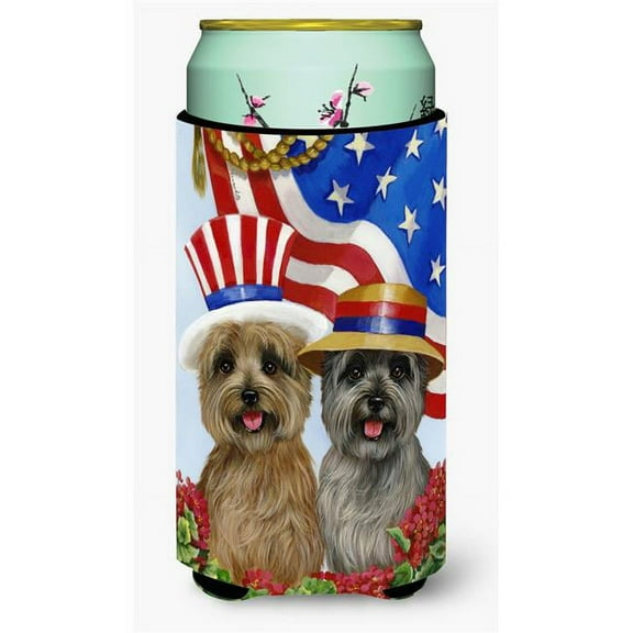 Carolines Treasures Cairn Terrier USA Tall Boy Hugger Tall Boy multicolor