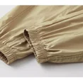thumbnail image 4 of Hombre Pantalón Jogger Bolsas Cargo Casual Cómodo Gabardina, 4 of 6