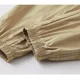 thumbnail image 4 of Hombre Pantalón Jogger Bolsas Cargo Casual Cómodo Gabardina, 4 of 6