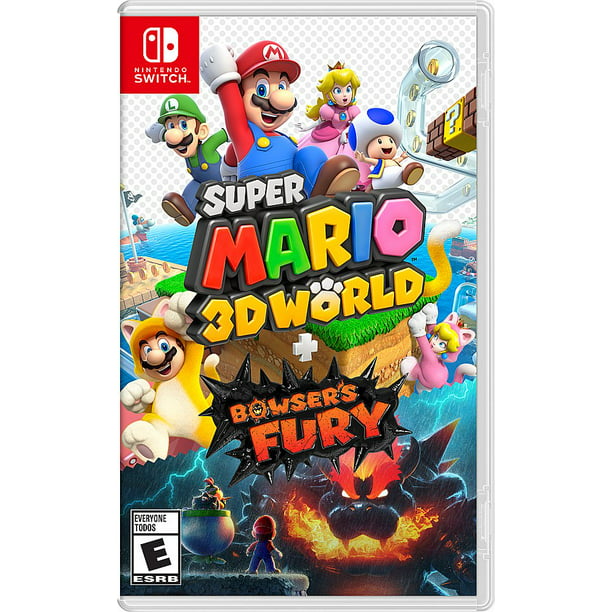 Super Mario 3D World + Fury - Nintendo Switch - Walmart.com