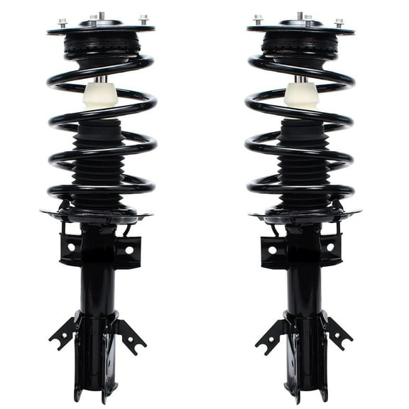 Detroit Axle - Front Struts for FWD 2013-2020 Ford Fusion Complete 2 Struts w/Coil Spring 2014 2015 2016 2017 2018 2019 Replacement Quick Install Ready Struts Assembly