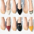 thumbnail image 6 of Municipal No Show Socks Women for Flats 4 to 8 Pack Non Slip Invisible Ultra Low Cut Socks Shoe Size 5-8/9-11, 6 of 6