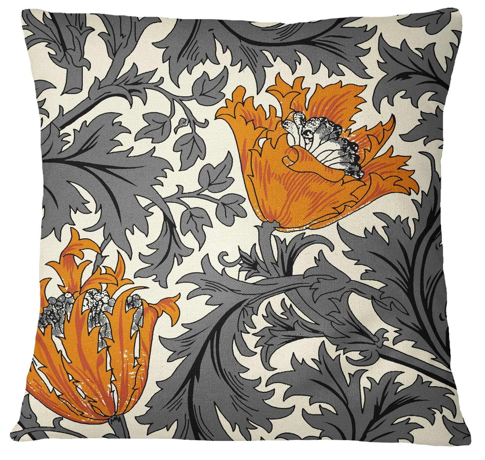 Cuscino decorativo rosa e verde floreale per divano o letto, tessuto Alexa di John Lewis, dimensioni cilindriche 16 x 6 - Italia