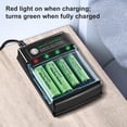 thumbnail image 2 of DFITO 16PCS 1.5V Alkaline AA Rechargeable Battery Cell with Battery Charger, 2 of 6