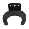 thumbnail image 2 of Mosiee Black Baseball Bat Display Hanger Holder Wall Mount Rack Stand With Mounting Screws Vertical Tennis Universal Rack No Scratch, 2 of 9