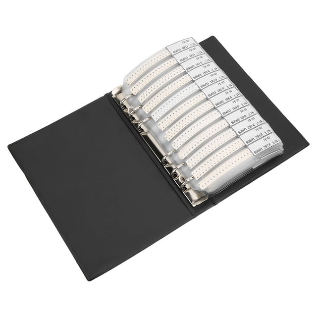 0603 Series 603 Resistors Sample Book 170 Value Sample Book Portable For Electronic Enthusiasts Sample Comparison Storing Components Electronic Professionals