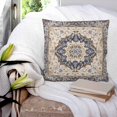 thumbnail image 3 of Pillow Covers 26x26 Set of 2, Vintage Boho Throw Pillow Covers Decorative Couch Cushion Cover, Rustic Southwestern Geometric Ethnic Microfiber Soft Square Pillowcases for Bedroom Living Room Sofa, 3 of 7