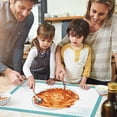 thumbnail image 3 of Goldeer Extra Large Silicone Baking Mat - 32x24 inch Non-Stick Pastry Mat for Dough Rolling, Macarons, Cookies & Bread | Non-Slip Counter Mat, Oven Liner & Fondant Work Surface | Dishwasher Safe, 3 of 9