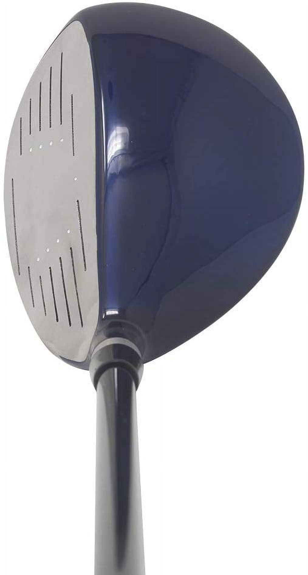 XL Big & Tall Senior Men's (+2" Longer Than Standard Length) Integra SoooLong 21 Wood Golf Club, Right Handed Senior Flex with Men's Senior Size Black Pro Velvet Grips