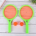 thumbnail image 1 of RENACLIPY 1 Pair of Baseball Skill Practice Badminton Racket ABS Random Color for Amusement Activities, 1 of 5
