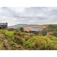 thumbnail image 2 of abandoned farmhouse on Garrow Tor, a remote part of Bodmin Moor in Cornwall with lichen-covered trees and Brown Willy in the distance 1000pc Puzzle, 2 of 2