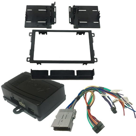 Crux DKGM-C2D Radio Replacement with Double DIN Dash Kit