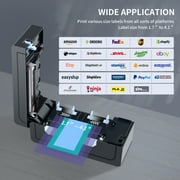 JADENS Thermal Printer, 4x6 Bluetooth Label Printer for Shipping Packages, Compatible with Windows Smartphone