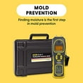 thumbnail image 3 of General Tools MMH800 4-In-1 Combo Moisture Meter, Pin Type or Pinless, Temperature and Humidity, Dual LCD Displays, Audible Al, 3 of 6