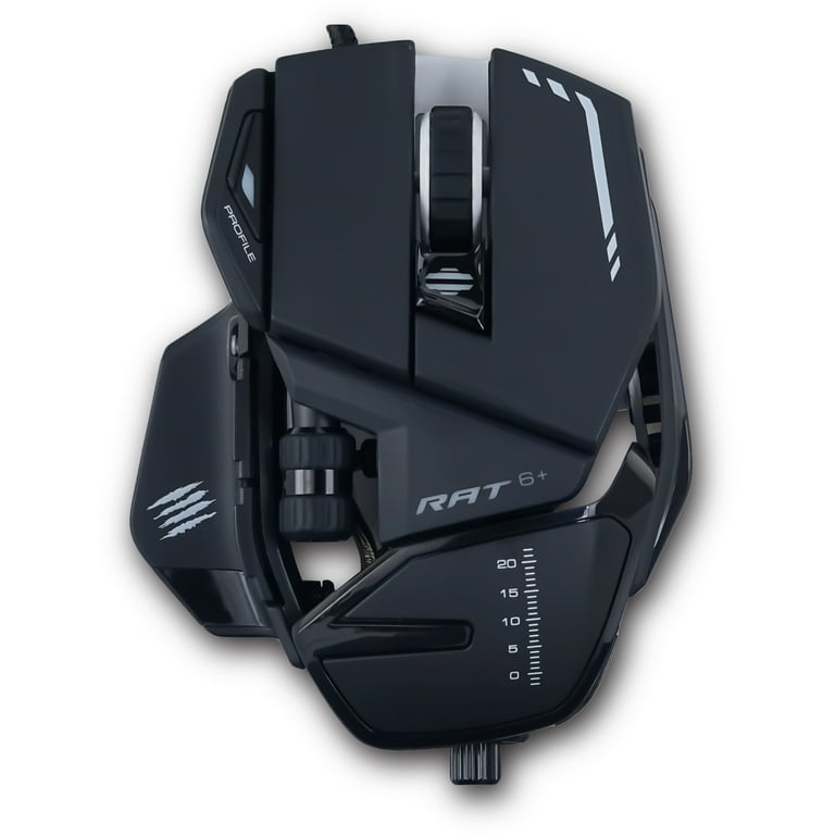 Mad Catz, MDCMR04DCAMBL00, The Authentic R.A.T. 6+ Optical Gaming