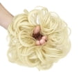 thumbnail image 5 of Donut Hair Bun Extension Chignons Hair Piece Wig Hairpiece Hair Bun Extensions Wavy Curly Messy, 5 of 6