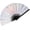Laser, variant on Festival Rave Fan, Hand Fan, Holographic Laser Hand Fan for Festivals, Large Rave Folding Hand Fan , for Dance, Carnival, Wedding Gifts (Gold)