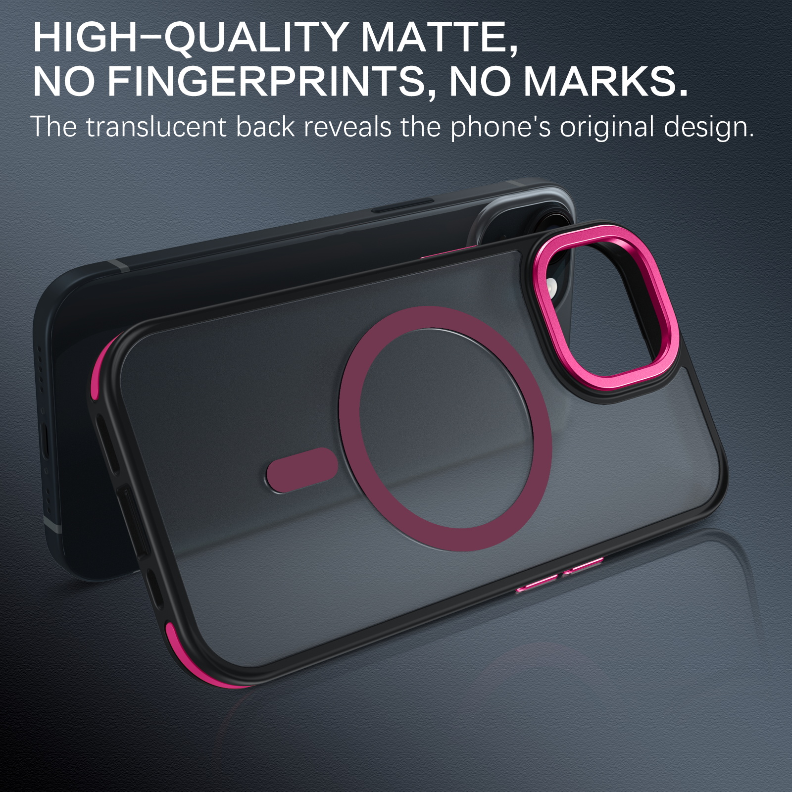 Veningo iPhone 13/14 MagSafe Case, Hot Pink photo 8