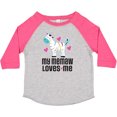 thumbnail image 3 of Inktastic My Memaw Loves Me Girls Zebra Girls Toddler T-Shirt, 3 of 5