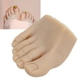 thumbnail image 3 of Dark Skin Color prosthetic Half Foot Model for Nail Art Training,  Practice, and Pedicure with Simulated Appearance - Learn and Design Exquisite Nail Art Patterns, 3 of 7