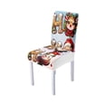 thumbnail image 2 of Fundas de tela para sillas, decoraciones navideñas, fundas elásticas para sillas de comedor, fundas lavables para sillas de cocina, decoración navideña, fundas para sillas para fiestas, decoraciones d, 2 of 6