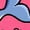 Retro Heather Pink, variant on Inktastic Will you be my Valentine with Cute Shark and Hearts Youth T-Shirt