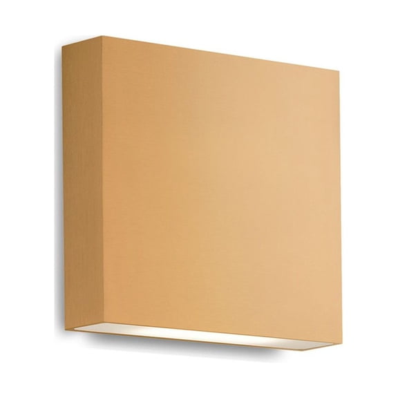 AT6606-GD-Kuzco Lighting-Mica - 15W LED Wall Mount-5.5 Inches Tall and 6.13 Inches Wide-Gold Finish