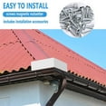 Dnyelq Filter SpoonBig Sale! Gutter Valley Splash Guard Gutter Splash