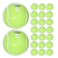 thumbnail image 1 of ColoMX 50 Uds. De cuentas de pelota de tenis, cuentas de joyería DIY, cuentas sueltas con temática deportiva, decoraciones de cuentas espaciadoras deportivas, 1 of 8