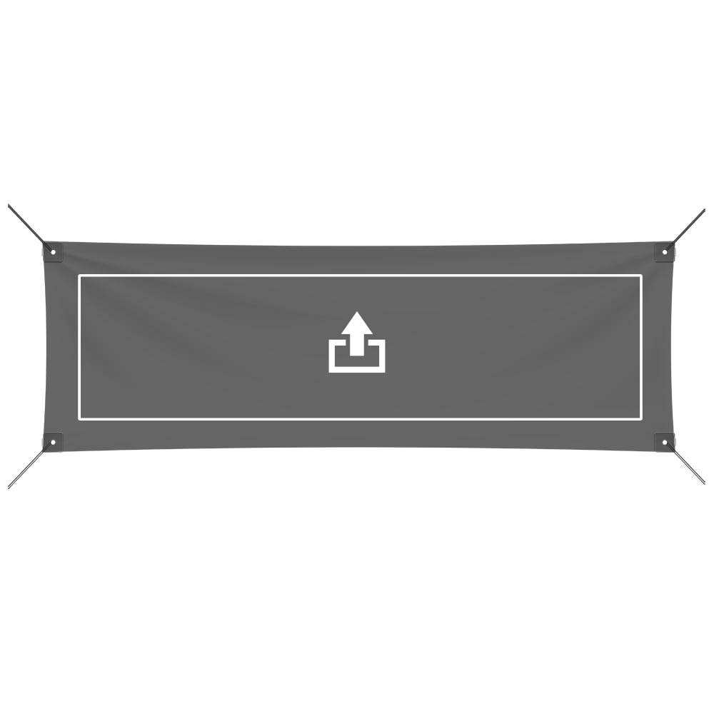 Same Day 2x8 Indoor/Outdoor Banner with Reinforcement Tabs