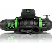 CoSoTower Electric Winch 13500lb 12V Synthetic Rope Towing Truck Jeep Off-Road