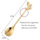 thumbnail image 2 of Gold Plated Stainless Steel Mini Coffee Espresso Spoon, Set of 8, 4.9 inch (Gold spoons), 2 of 4