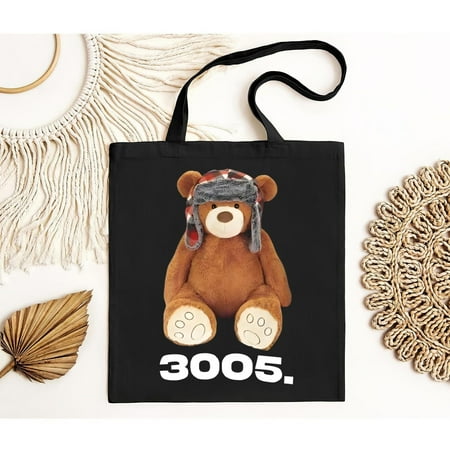 vintage New Rare 3005 Bear Childish Gambino Cla Made in USA Tote Bag S--TH6305