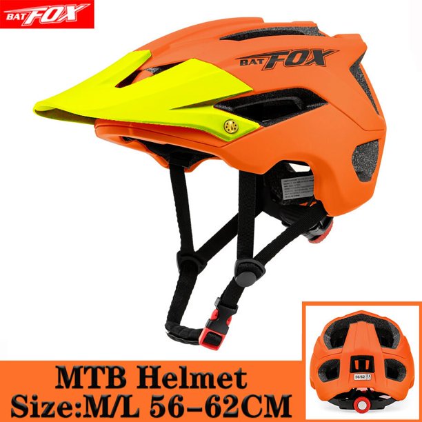 BATFOX-Casco ultraligero para bicicleta de montaña y carretera, moldeado integralmente, CE CPSC Fivean Cascos de ciclismo