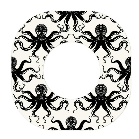 Peelz Abstract Octopus Patch Tape Designed for the DEXCOM G7 and Stelo