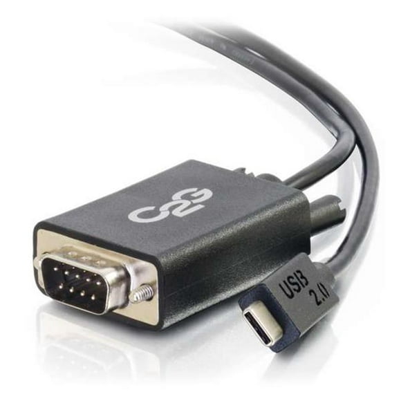Câble Adaptateur USB 2.0 USB-C vers DB9 Série RS232