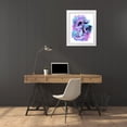 thumbnail image 3 of Sheena Pike Art 12x14 White Modern Wood Framed Museum Art Print Titled - Lil DragonZ Element Series Wind, 3 of 4