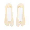 thumbnail image 2 of Women IceâSilk SplitâToe NoâShow Socks, Nonâ LowâCut Invisible Tabi Boat Socks Thin Breathable Liner Socks for Flats, 2 of 5