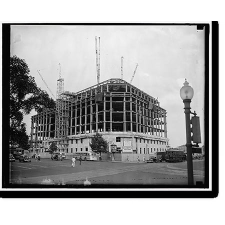Historic Print, Exterior of the Apex building, new home of the Federal Trade Commission, 16" x 20"