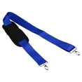 thumbnail image 1 of Unique Bargains 59' Shoulder Strap, 1.5' Width Nylon Adjustable Replacement Strap with Anti Slip Padded Swivel Hooks, Blue, 1 of 5